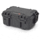 Nanuk 904 Protective Hard Case w/ Cubed Foam, 10.2in, Waterproof, Graphite, 904S-010GP-0A0