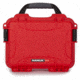 Nanuk 904 Protective Hard Case w/ Cubed Foam, 10.2in, Waterproof, Red, 904S-010RD-0A0