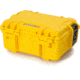 Nanuk 904 Protective Hard Case w/ Cubed Foam, 10.2in, Waterproof, Yellow, 904S-010YL-0A0