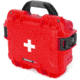 Nanuk 905 Case Empty with First Aid Logo, Red, 905S-000RD-PA0-FSA01
