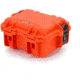 Nanuk 905 Water/Crush Proof Case w/Padded Divider - Orange, 905S-020OR-0A0