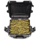 Nanuk 908 Ammo Case, 12.5in, Black/White, Small, 908S-000BK-PA0-AMM01