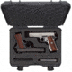 Nanuk 910 2Up Classic Hard Gun Case, 14.3in, Graphite, Medium, 910S-080GP-0K0-18008