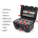 Nanuk 918 Case with Lid Organizer and Divider, Black, 918S-060BK-0A0