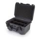 Nanuk 918 Hard Case w/ Padded Divider, Graphite, 918S-020GP-0A0