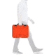 Nanuk 920 Water/Crush Proof Case - Orange, 920S-010OR-0A0