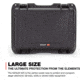 Nanuk 925 Case with Lid Organizer and Divider, Black, 925S-060BK-0A0