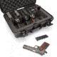 Nanuk 925 4UP Hard Pistol Case w/ Foam Insert for 4UP Pistols, 18.7in, Black, 925S-080BK-0A0-16723