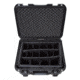 Nanuk 933 Hard Case w/ Padded Divider, 19.9in, Black, 933S-020BK-0A0