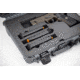Nanuk Case 910 w/Foam For Pistol Optic Ready, Graphite, Medium, 910S-080GP-0A0-21312