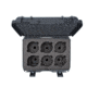 Nanuk Case 918 w/foam insert for 6 Lens, Graphite, Medium, 918S-080GP-0A0-19337