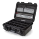 Nanuk Case 930 w/lid org. w/divider, Black, Large, 930S-060BK-0A0