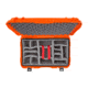 Nanuk Case 938 w/padded divider, Orange, Large, 938S-020OR-0A0