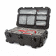 Nanuk Case 962 w/Lid Org, Black, Large, 962S-060BK-0A0