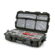 Nanuk Case 980 w/Lid Organizer, w/Divider, Olive, Medium, 980S-060OL-0A0