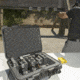 Nanuk Customized Foam Insert for 925 Nanuk Hard Case for 4UP Pistols, Black, 1-925-16723