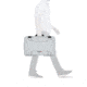 Nanuk 935 Protective Hard Case w/ Customizable Foam Insert, 22in, Silver, 935S-010SV-0A0