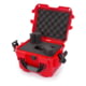 Nanuk 908 Protective Case w/ Cubed Foam, Red, Small, 908S-010RD-0A0