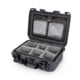 Nanuk 915 Pro Photo Camera Case Kit w/Lid Organizer / Padded Divider, Graphite, Medium, 915S-060GP-0A0