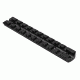 NCSTAR 10/22 Receiver Picatinny Rail, Black, Gen 2 MRUB1022V2