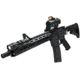 NcSTAR 1x25 Tactical Red Dot Sight w/ On/Off Switch, Ruby Lens, Matte Black DDAB
