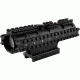 NcStar 2-7X32mm Rifle Scope 3 Rail Sight System Green Mil-Dot Reticle SC3RSM2732G