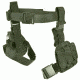 Ncstar 3pcs Drop Leg Gun Holster And Magazine Holder Green Cv2908g