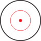 NcStar 4-Reticle Reflex Black Sight w/ QR Mount, Red-Colored Reticle Set 194621