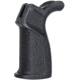 VISM Beavertail Grip w/Core Black Rubber for AR-Platform, Black, DLG-138