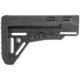 VISM Sharp Mil-Spec Stock, Collapsible, Black, VG129
