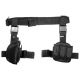 VISM Drop Leg Holster System, Right Hand, Black, CV2908