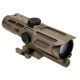 NcSTAR MARK III Gen3 Tactical 3-9x40 Mil Dot Rifle Scope,Mil Dot Reticle,Red/Blue Illimination,Green Lens, Tan, VSTM3940GV3T