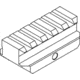NcSTAR Picatinny Riser, .625 Short, Black, M1913RIS625S