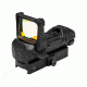NcSTAR VISM SPD Solar Flipdot with KPM Mounting System, Keymod/Picatinny/M-LOK, Black, VDBSOLFLIP