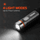 Nebo Franklin Flexbrite USB-C Rechargeable Battery 350 Lumens LED Flashlight