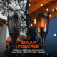 Nebo Solar Torch Zapper 1200mAh Li-ion Battery LED Lantern