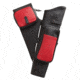 Neet NT-2100 Leather Target Quiver 1004279, Black/Red, 3 Arrow, 1140
