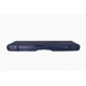 Negrini OU, SXS Hybrid Double Wall Shotgun Case For 2 Barrel Combos w/Chokes, 37in, Cobalt Blue, 1693iA-2C/6904