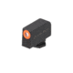 Night Fision Costa Ludus Night Sight Set, Glock 17/19/34, Orange Front, Black, GLK-001-010-OGXG