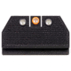 Night Fision Optics Ready Stealth Night Sight Set, CZ P-10 C/F/S, Orange Front, Black, CZU-077-286-355-OGZG