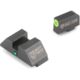 Night Fision Accur8 Student Of The Gun Night Sight Set For Glock 17/19/34, Black - GLK-001-015-YGZG