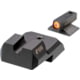 Night Fision 1911 Tritium Night Sight Set, .160 Blade Orange Front Ring, U Notch Blank Rear, 1911-326-014-OGZX