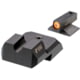Night Fision 1911 Tritium Night Sight Set, .180 Blade Orange Front Ring, U Notch Blank Rear, 1911-325-014-OGZX