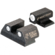 Night Fision Standard Height Night Sight Set, FN 509, White Front Ring, White Rear Rings, FNH-101-003-WGWG