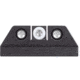 Night Fision Standard Height Night Sight Set, Mossberg MC1sc/MC2/MC2c, White Front Ring, MBG-352-003-WGZG