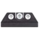 Night Fision Standard Height Night Sight Set, Mossberg MC1sc/MC2/MC2c, White Front Ring, U Notch White Rear Rings, MBG-352-007-WGWG
