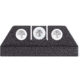 Night Fision Standard Height Night Sight Set, Mossberg MC1sc/MC2/MC2c, White Front Ring, White Rear Rings, MBG-352-003-WGWG