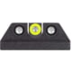 Night Fision Standard Height Night Sight Set, Mossberg MC1sc/MC2/MC2c, Yellow Front Ring, U Notch Rear, MBG-352-007-YGZG