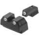 Night Fision Standard Height Night Sight Set, SAR B6, White Front Ring, White Rear Rings, SAR-302-003-WGWG