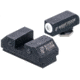 Night Fision Standard Height Night Sight Set, Taurus G3c/GX4, White Front Ring, TAU-252-003-WGZG